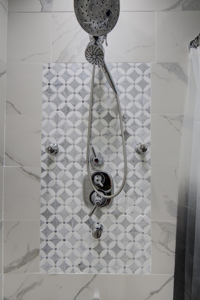6632 Gamble Rd, Birchwood, TN 37308 - bathroom view of a tile shower