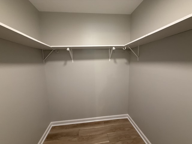9424 Fuller Rd, Chattanooga, TN 37421 - walk in closet featuring dark wood-style flooring