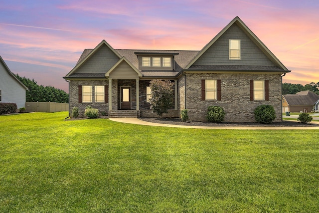 386 Twelve Oaks Dr, Rock Spring, GA 30739 - craftsman house featuring a shingled roof and brick siding