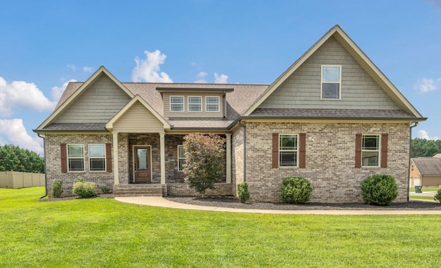 386 Twelve Oaks Dr, Rock Spring, GA 30739 - craftsman inspired home with brick siding and a shingled roof