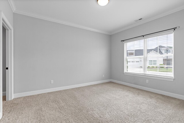 3480 Travertine Ln, Chattanooga, TN 37405 - unfurnished room featuring ornamental molding and carpet flooring
