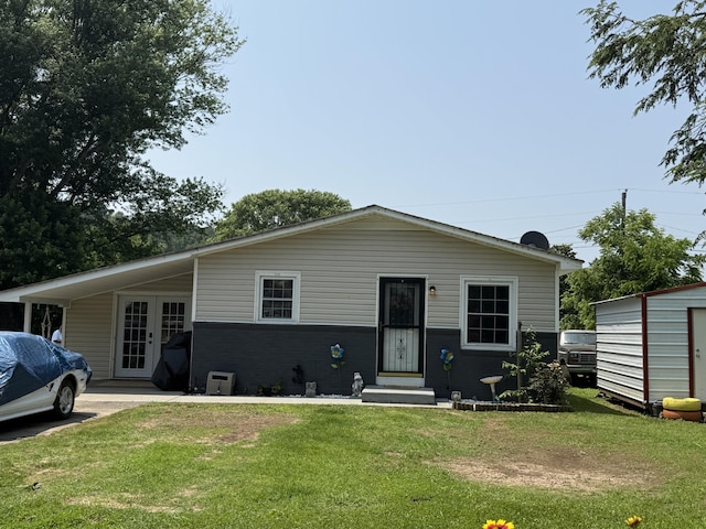 78 Mcdonough St, Dunlap, TN 37327 - view of front facade featuring a front lawn and entry steps