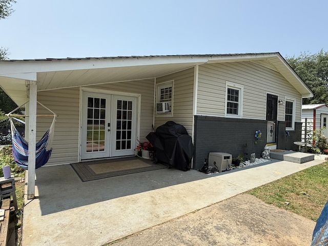 78 Mcdonough St, Dunlap, TN 37327 - rear view of house featuring french doors and brick siding