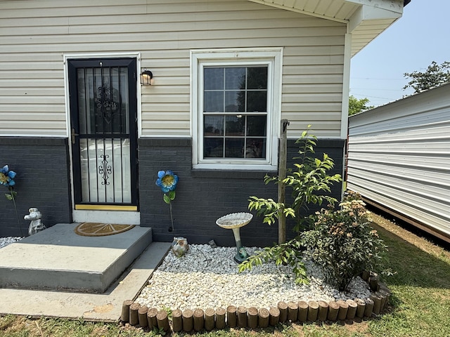 78 Mcdonough St, Dunlap, TN 37327 - entrance to property with brick siding
