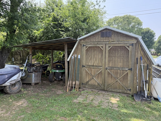 78 Mcdonough St, Dunlap, TN 37327 - view of shed
