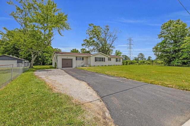 185 Block Rd, Rossville, GA 30741 - single story home featuring an attached garage and asphalt driveway