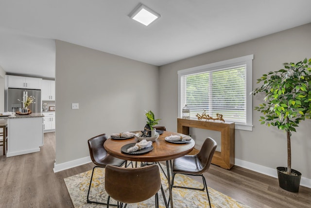 185 Block Rd, Rossville, GA 30741 - dining space with baseboards and light wood-type flooring