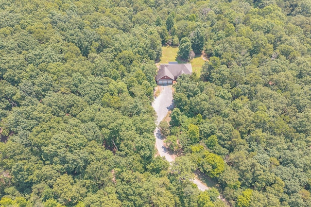 1103 Monroe Green Rd, Trion, GA 30753 - aerial view of property and surrounding area with a heavily wooded area