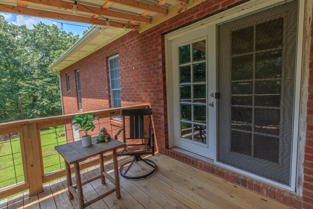 1103 Monroe Green Rd, Trion, GA 30753 - view of deck