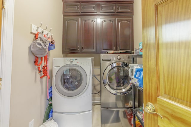 1103 Monroe Green Rd, Trion, GA 30753 - laundry room with cabinet space and washer and dryer