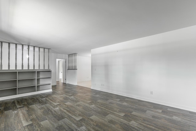 2046 N Concord Rd, Chattanooga, TN 37421 - unfurnished living room featuring wood finished floors and baseboards