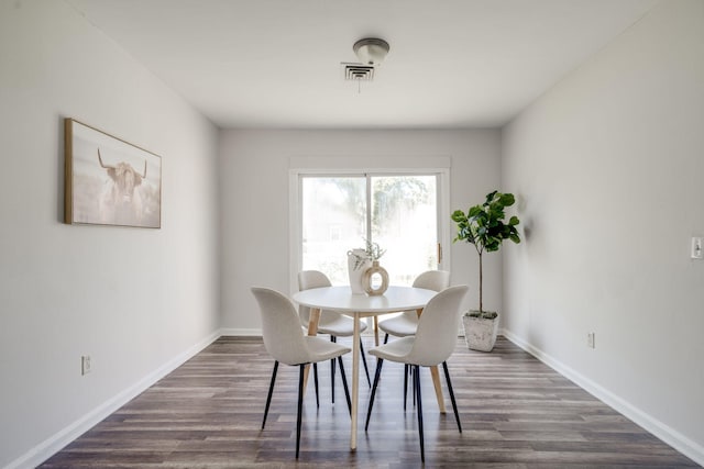 607 Parkview Dr, Chattanooga, TN 37411 - dining area with dark wood-type flooring