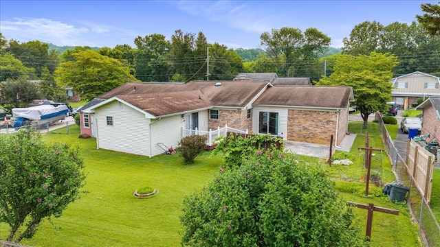 5146 Creek Bend Cir NW, Cleveland, TN 37312 - back of property featuring brick siding