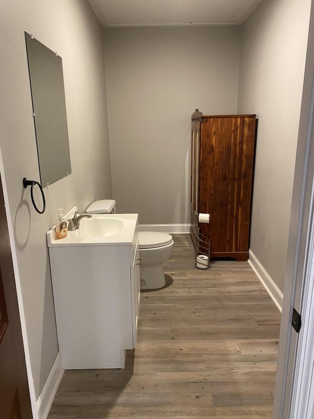 151 Holly Oak Ln, Ringgold, GA 30736 - bathroom with wood finished floors and vanity