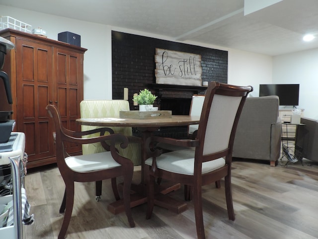 87 Lawrence Dr, Ringgold, GA 30736 - dining space featuring light wood finished floors