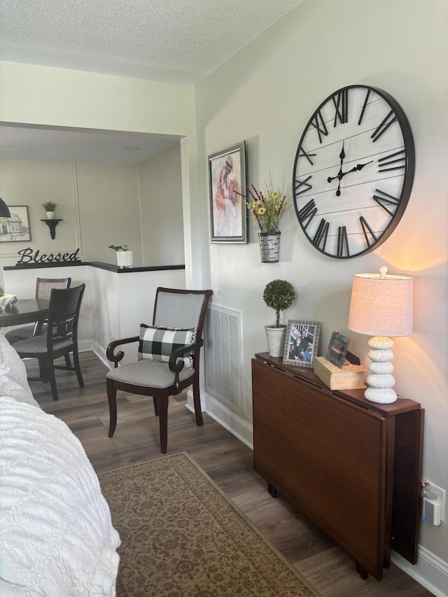 87 Lawrence Dr, Ringgold, GA 30736 - bedroom with wood finished floors and a textured ceiling