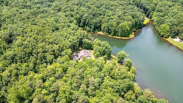 80 Tanya Ln, Dunlap, TN 37327 - aerial overview of property's location featuring a nearby body of water and a heavily wooded area