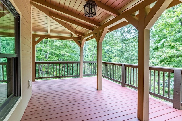 80 Tanya Ln, Dunlap, TN 37327 - view of wooden deck