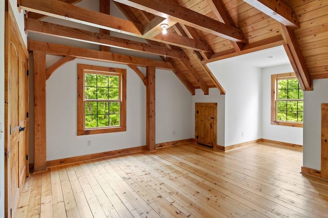 80 Tanya Ln, Dunlap, TN 37327 - bonus room featuring wood ceiling and light wood finished floors