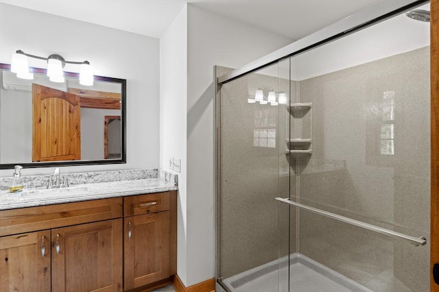 80 Tanya Ln, Dunlap, TN 37327 - bathroom with a stall shower and vanity