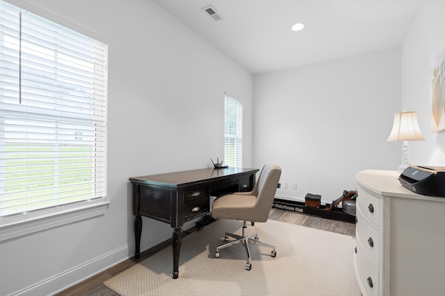 3339 Stone Creek Dr, Chattanooga, TN 37405 - office featuring wood finished floors and healthy amount of natural light