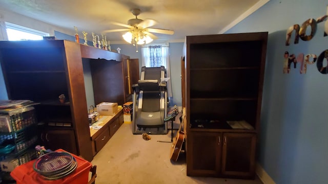 214 E Rhea Ave, Spring City, TN 37381 - interior space with ceiling fan and plenty of natural light
