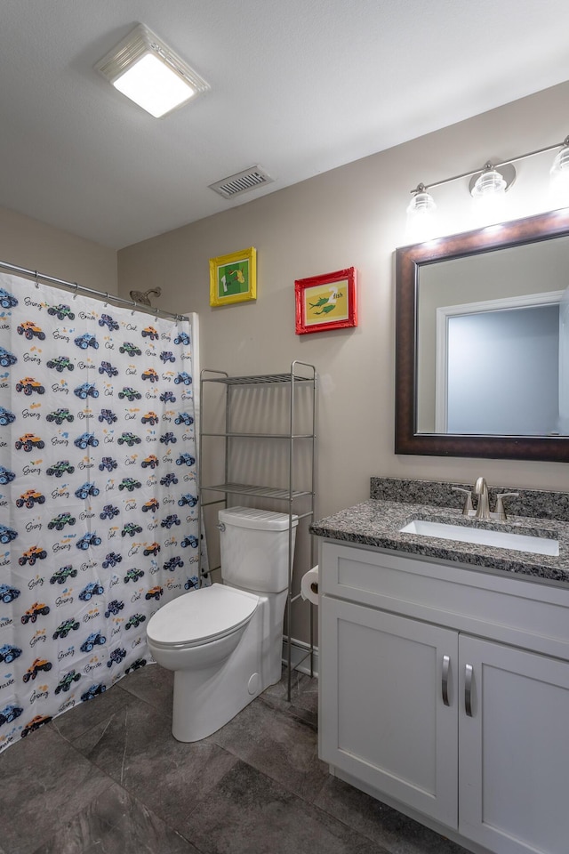 9600 Lovell Rd, Soddy Daisy, TN 37379 - bathroom featuring vanity and a shower with curtain