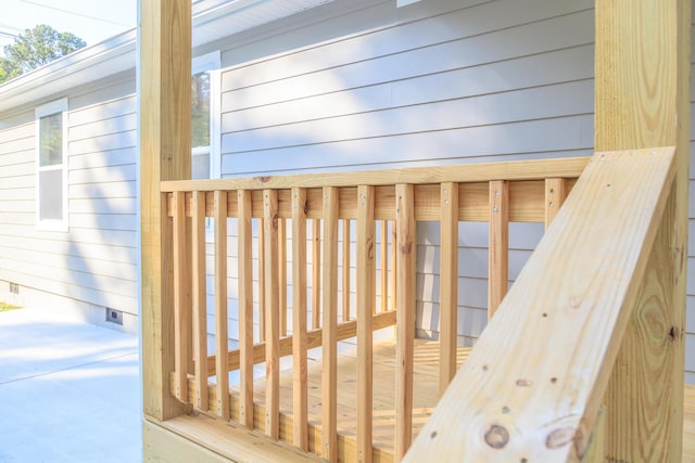 6102 Vance Rd, Chattanooga, TN 37421 - view of wooden terrace