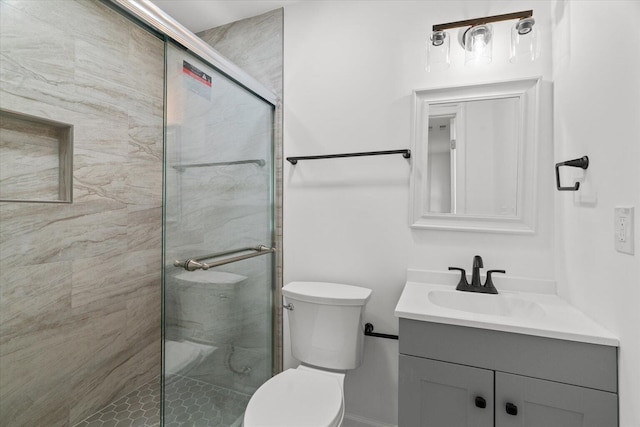 54 Austin Cir, Rossville, GA 30741 - bathroom with vanity and a stall shower