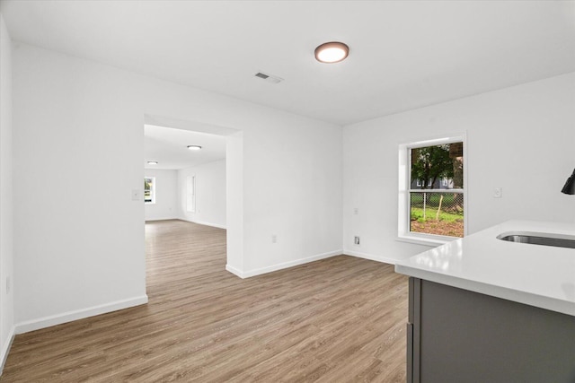 54 Austin Cir, Rossville, GA 30741 - unfurnished dining area with light wood-type flooring
