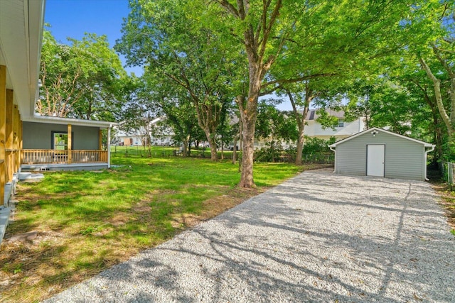 54 Austin Cir, Rossville, GA 30741 - view of yard featuring a shed