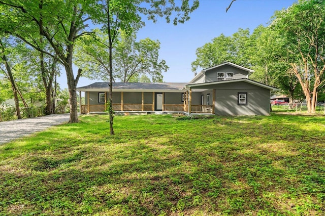 54 Austin Cir, Rossville, GA 30741 - view of front facade with a porch