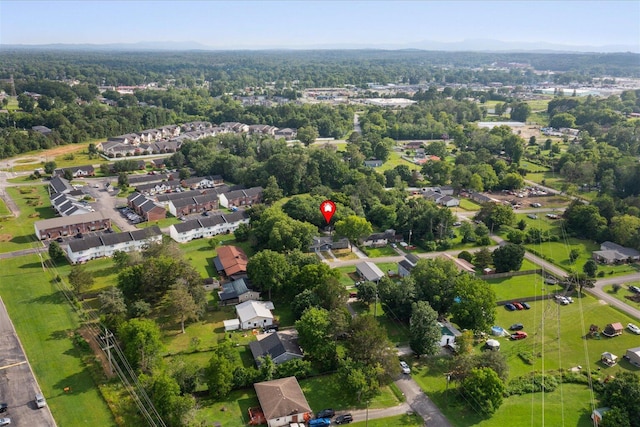 54 Austin Cir, Rossville, GA 30741 - aerial view of property and surrounding area featuring nearby suburban area