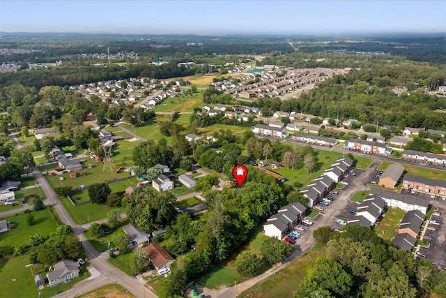 54 Austin Cir, Rossville, GA 30741 - aerial view of property's location featuring nearby suburban area