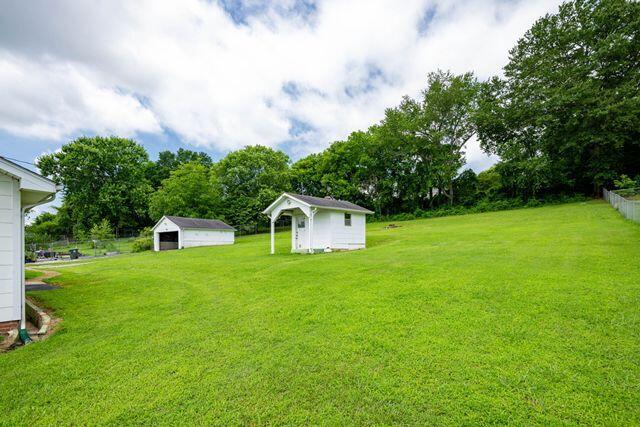 3313 Harrison Pike, Chattanooga, TN 37416 - view of yard with a shed