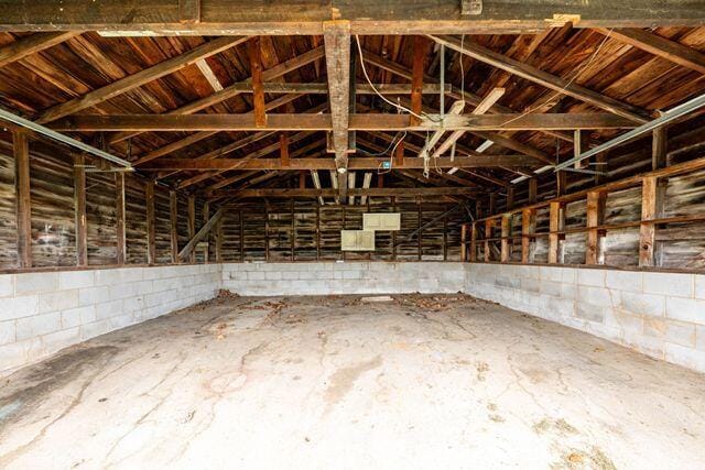 3313 Harrison Pike, Chattanooga, TN 37416 - miscellaneous room featuring concrete block wall