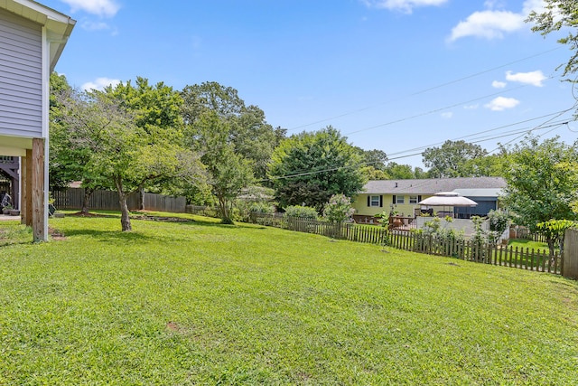 7622 Nadick Ln, Hixson, TN 37343 - view of yard