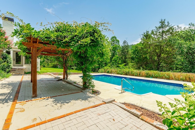 11216 Ooltewah Georgetown Rd, Georgetown, TN 37336 - view of swimming pool featuring a patio area and a pergola