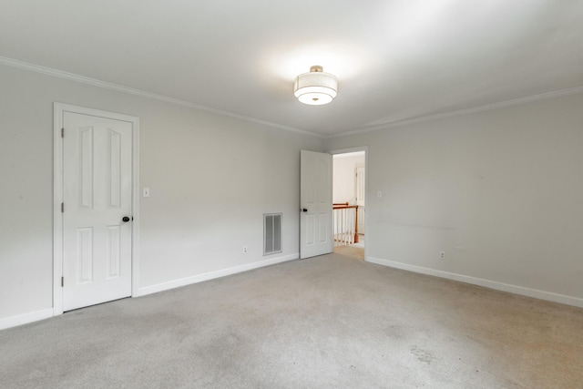 11216 Ooltewah Georgetown Rd, Georgetown, TN 37336 - empty room featuring crown molding and carpet