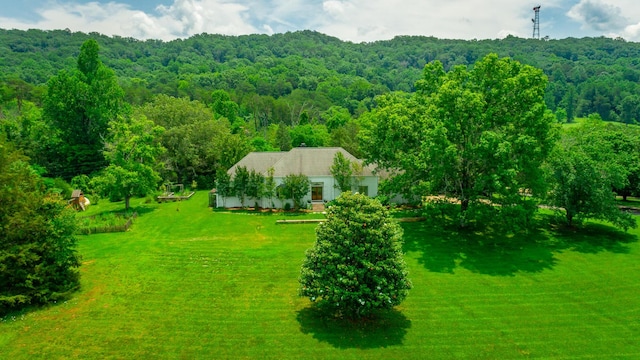 11216 Ooltewah Georgetown Rd, Georgetown, TN 37336 - view of subject property with a heavily wooded area