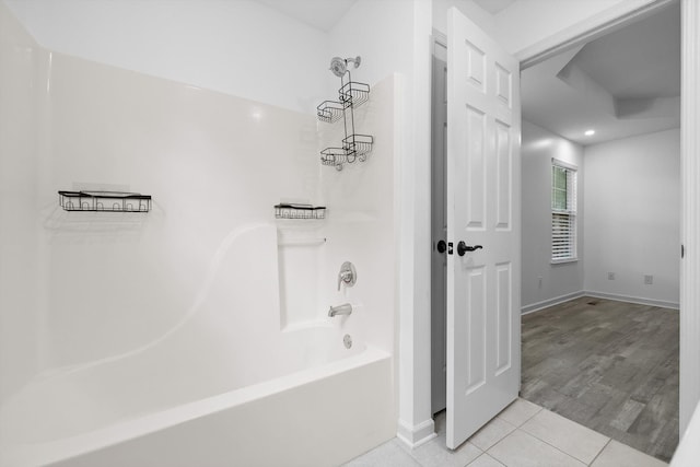 651 Howard Leonard Rd, Ringgold, GA 30736 - full bathroom with washtub / shower combination and tile patterned floors