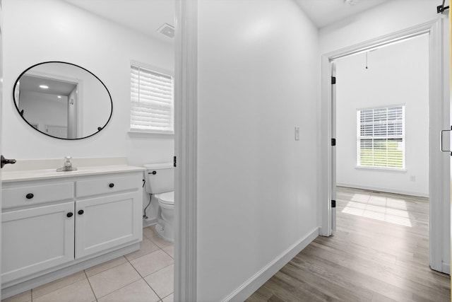 651 Howard Leonard Rd, Ringgold, GA 30736 - bathroom with vanity and tile patterned flooring