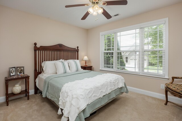 750 Windrush Loop, Chattanooga, TN 37421 - bedroom with light colored carpet and ceiling fan