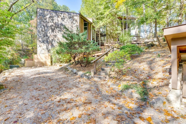 401 Mcfarland Rd Unit 3, Lookout Mountain, GA 30750 - view of yard