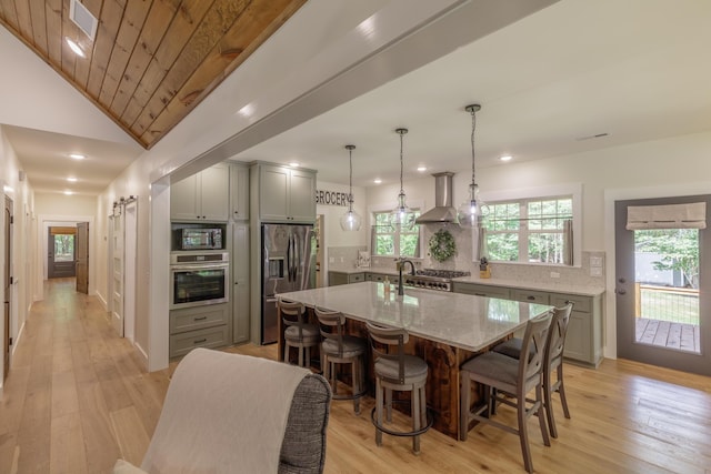 508 Chattanooga Rd, Cohutta, GA 30710 - dining room featuring plenty of natural light, light wood finished floors, and recessed lighting