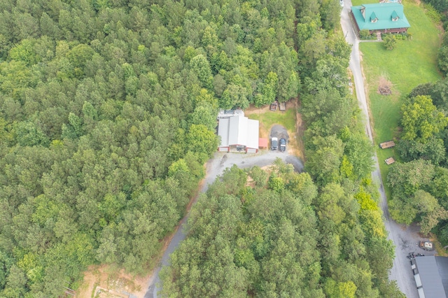 508 Chattanooga Rd, Cohutta, GA 30710 - aerial view of property and surrounding area with a forest