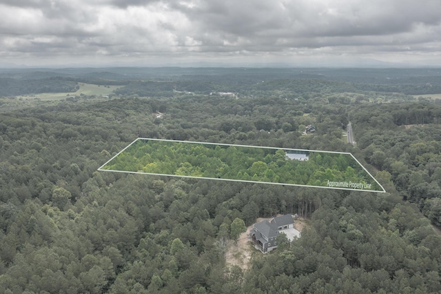 508 Chattanooga Rd, Cohutta, GA 30710 - aerial view of property's location featuring property boundaries highlighted