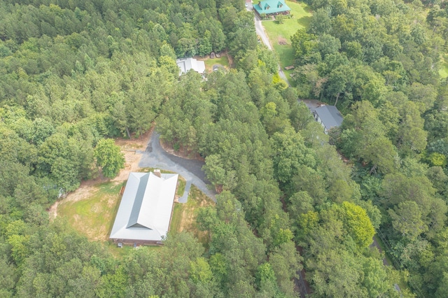 508 Chattanooga Rd, Cohutta, GA 30710 - aerial overview of property's location featuring a heavily wooded area