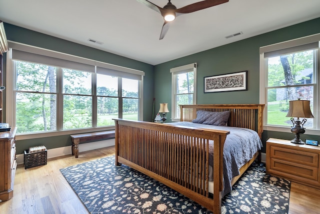 179 Rushing Water Trl, Rising Fawn, GA 30738 - bedroom featuring wood finished floors and ceiling fan