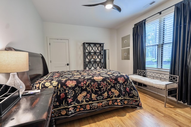 179 Rushing Water Trl, Rising Fawn, GA 30738 - bedroom featuring wood finished floors and a ceiling fan